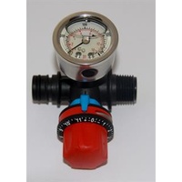 Rapid Spray Quick Attach Pressure Regulator with Gauge