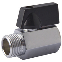 Ball valve mini M x F 15mm